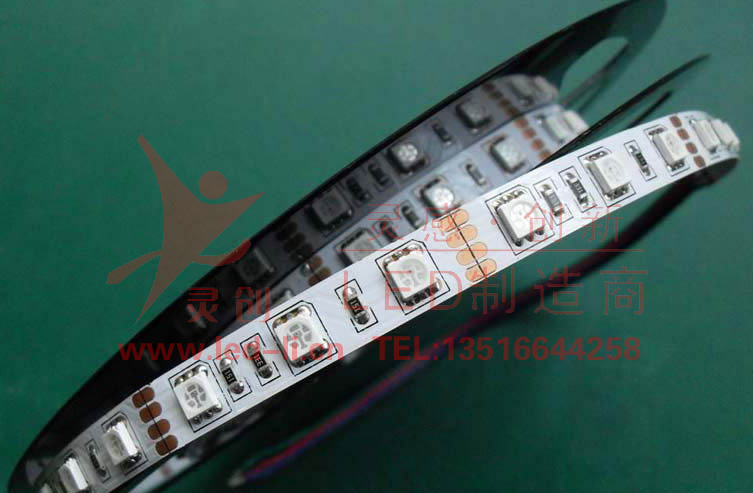 七彩60珠软条灯