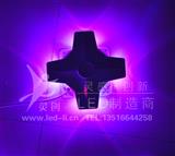 LED紫色十字星光灯4W