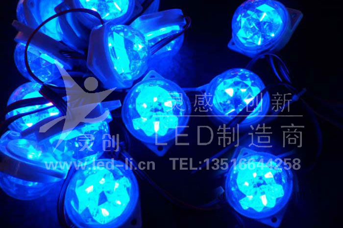 单蓝贴片点光源