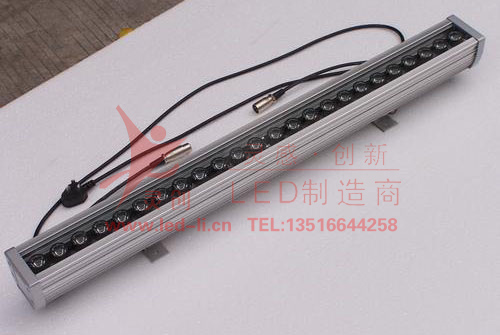 24W单色洗墙灯效果